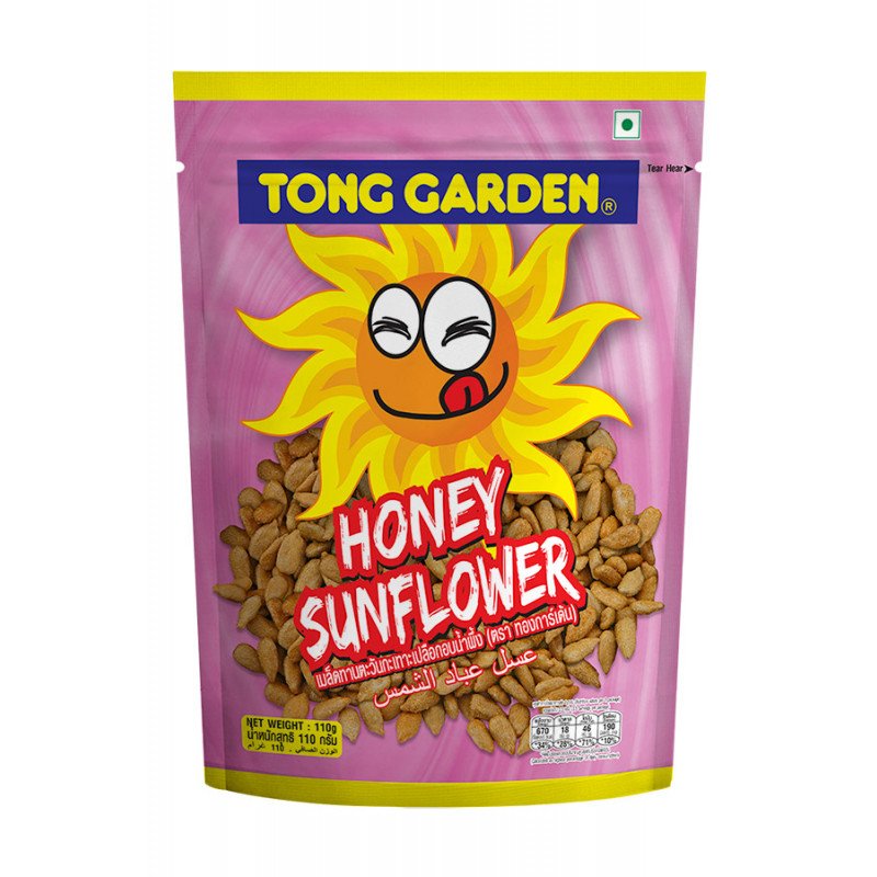 Tong Garden Honey Sunflower Seeds 110g The Factory Outlet