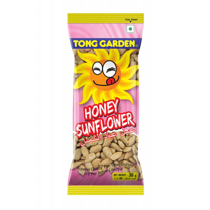 Tong Garden Honey Sunflower Seeds 30g The Factory Outlet