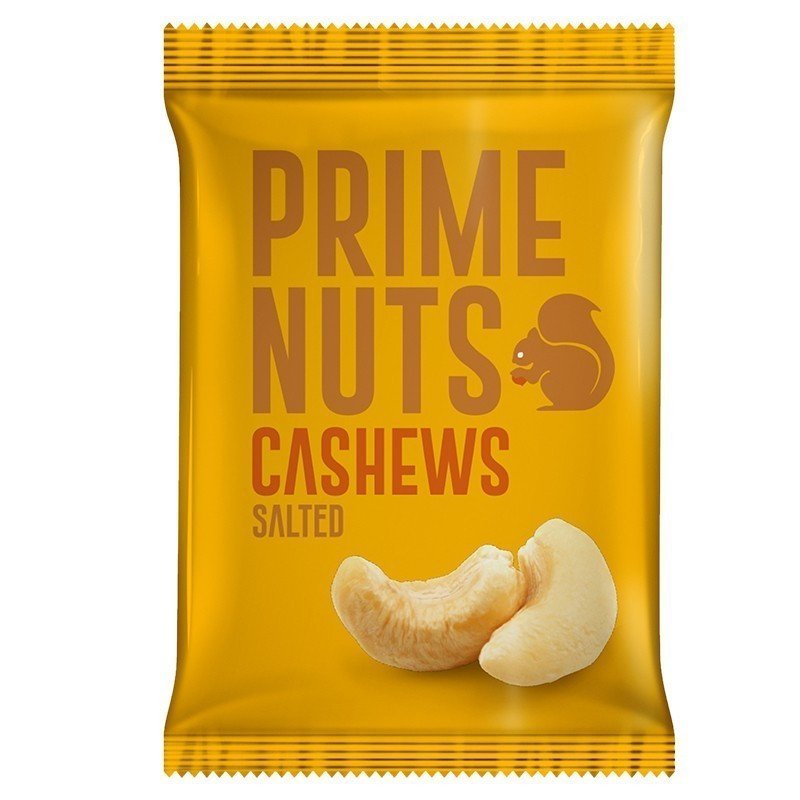 Prime Nuts Cashews Salted 100g The Factory Outlet