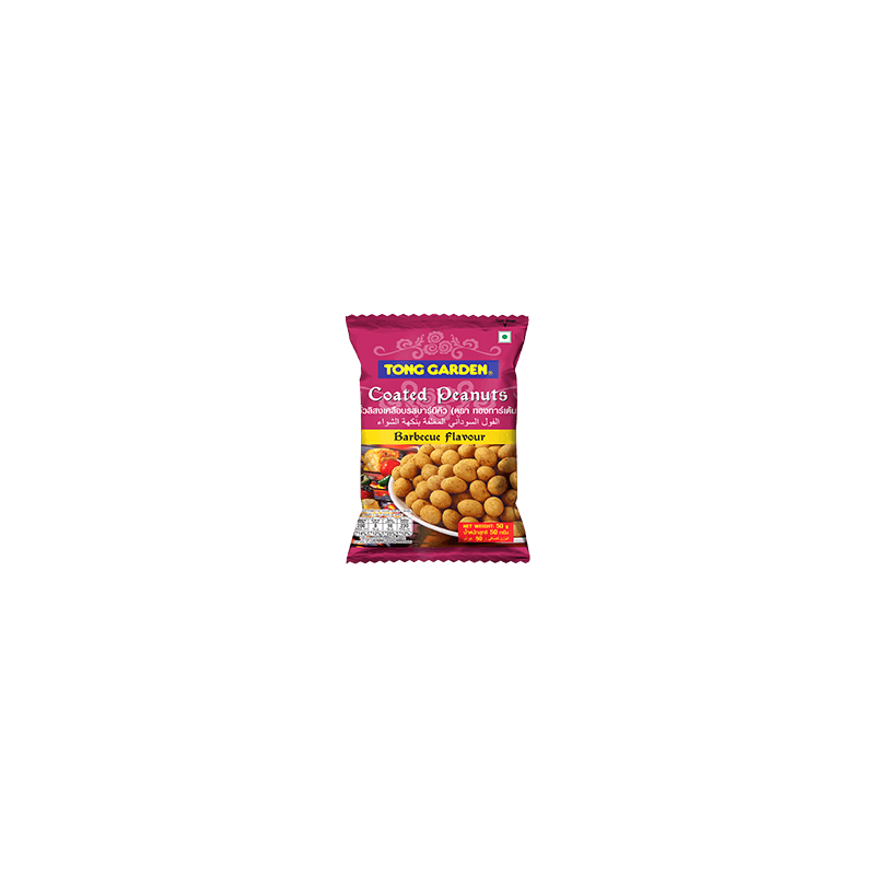 Tong Garden Coated Peanuts Barbecue Flavour 50g The Factory Outlet