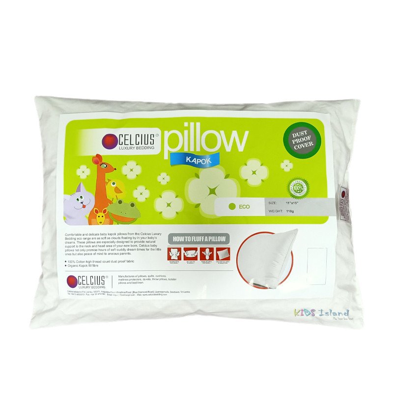 Celcius Kapok Pillow 11″x15″ Kids Island Toys & Baby Shop