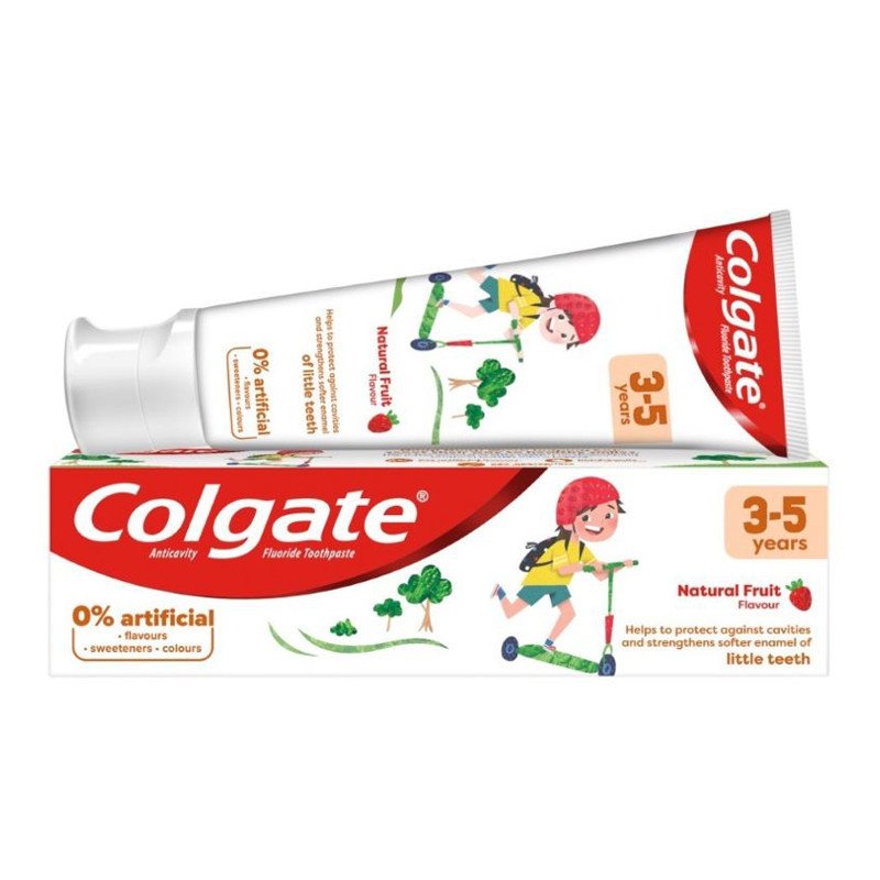 Colgate Kids Natural Fruit Toothpaste 35 75ml Kids Island Toys & Baby Shop