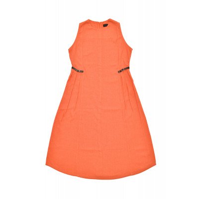 chinese dress ladies The Icon Shift Dress -Linen Olive main image 0