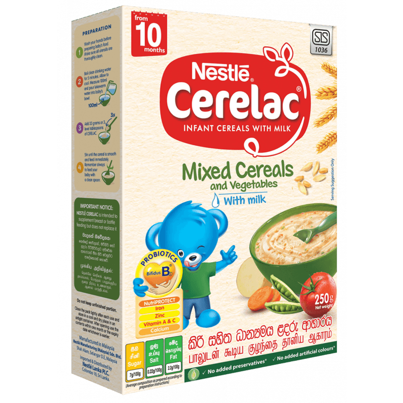 Nestle CERELAC Infant Cereal with Milk Mixed Cereals
