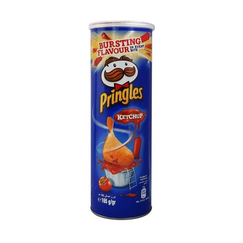 PRINGLES KETCHUP 165 G