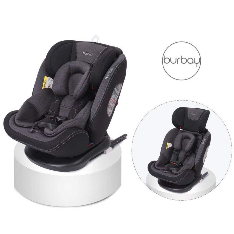 Burbay 360 Group 0+123 Car Seat with Isofix (ST3) Nesh Kids Store