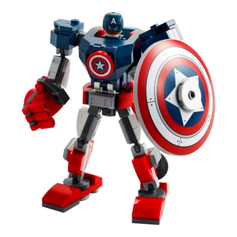 Lego Marvel Captain America Mech Armor (76168) Nesh Home & Kids