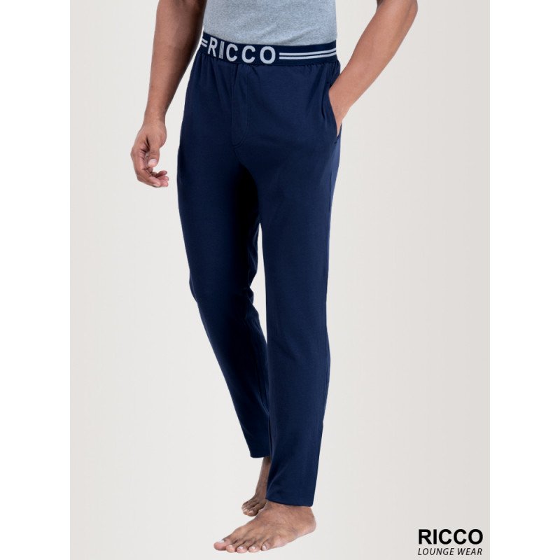 Women's Navy Pyjamas Uk Navy Blue Pajama Pants Cozee Corner - Main Image