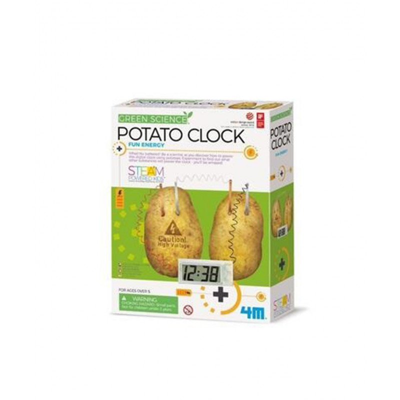 4M Green Science Potato Clock DIY Kit Zoop
