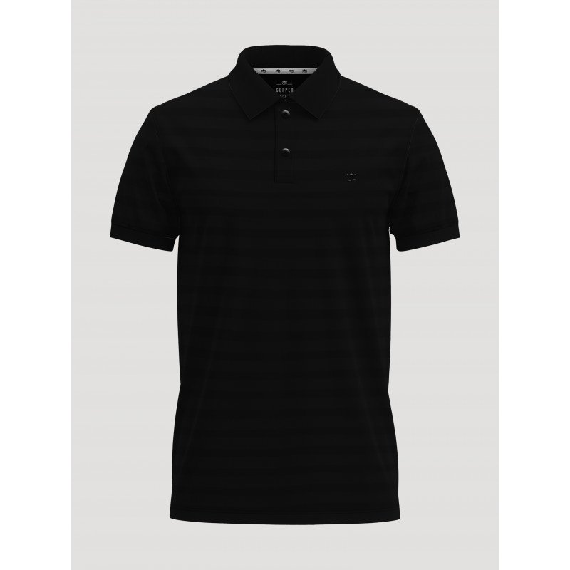 Sugar - Polo Long Sleeve - Jet - Black