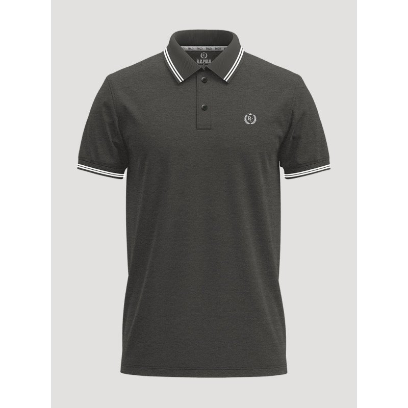 Grey Polo Tee main image 1