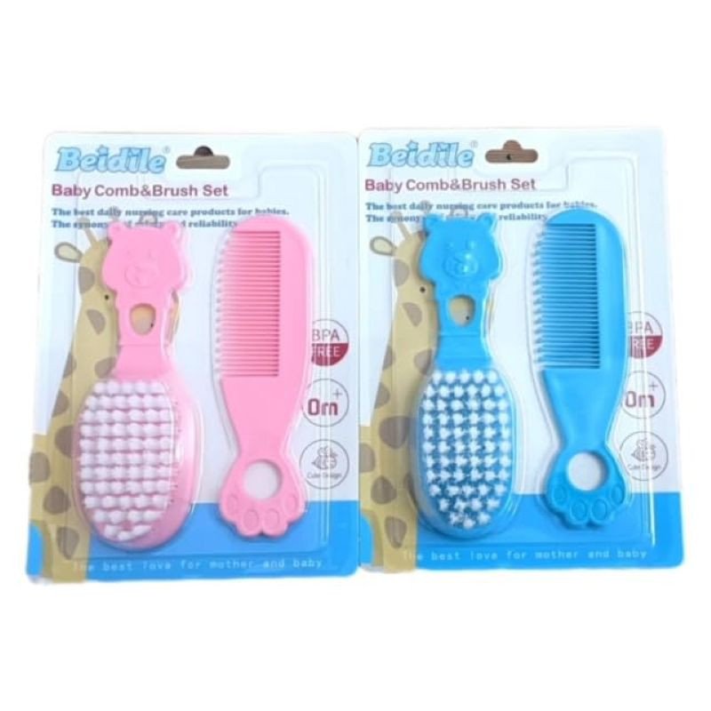 Baby Comb and Brush Set - Kids Island - Toys & Baby Shop