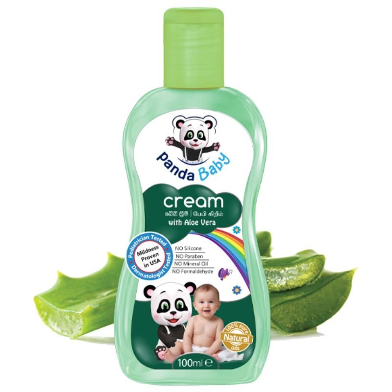 Panda Baby Cream - Aloe Vera - 100ml - Kids Island - Toys & Baby Shop