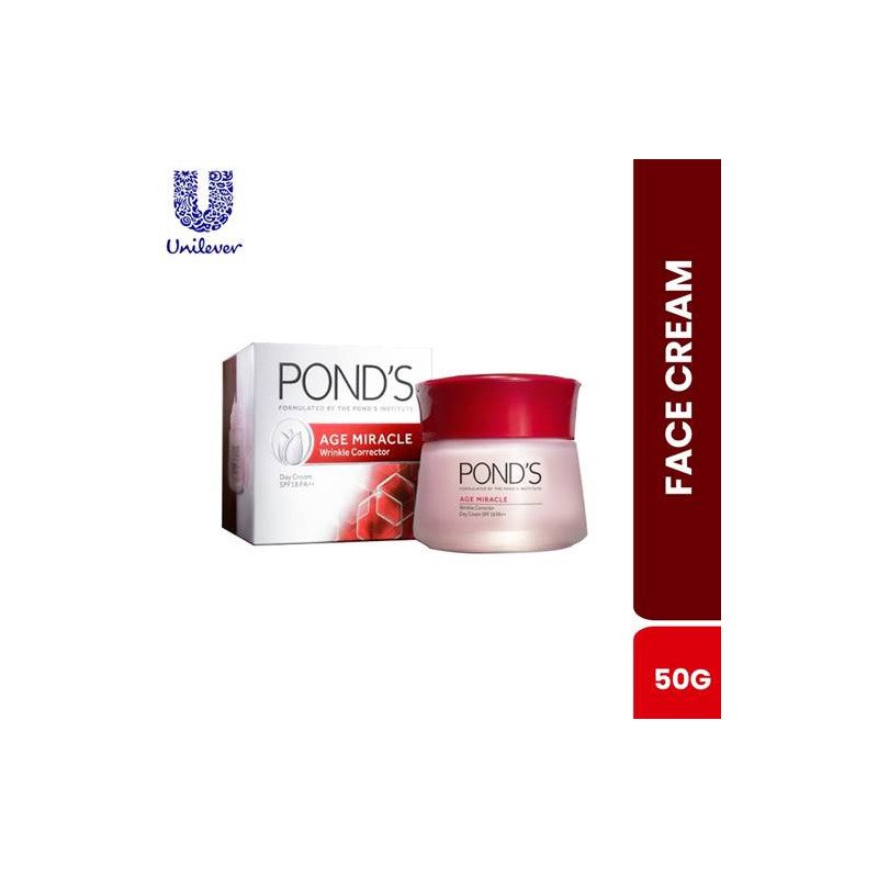 pond's age miracle wrinkle corrector spf 18 pa   day cream 50 g